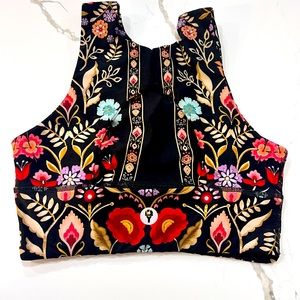 Yoga, democracy sports bra